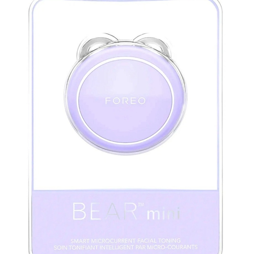 FOREO BEAR MINI Facial Toning Device Lavender. Fast Shipping Brand New In Box